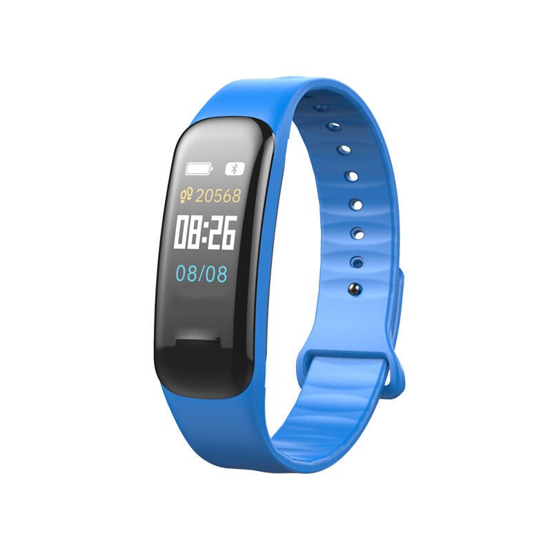 Blood Pressure Oxygen Heart Rate Monitor Fitness Tracker Bluetooth Smart Wristband