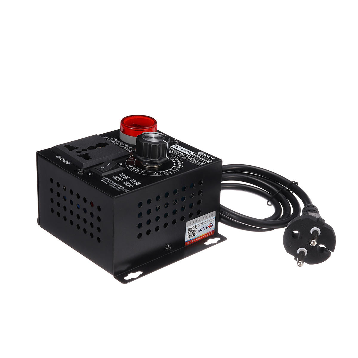 AC 220V 4000W Electronic Variable Voltage Regulator Speed Motor Fan Control Controller
