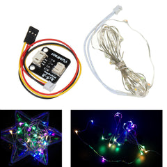 Electronic String Lamp Module Four Color Dazzle LED String Light Artistic Lamp