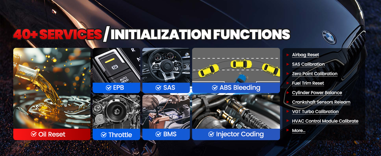 Car Diagnostic Scanner, ECU Programming, 3000+ Active Tests, 40+ Reset Services, OEM Diagnostics, CAN FD & DoIP