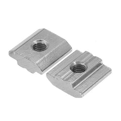 50pcs M5 T Sliding Nut Carbon Steel Zin Plated T Sliding Nut for 3030 Aluminum Profile