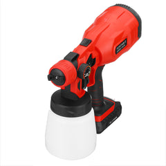 Electric Cordless Spray Guns 800ml Household Paint Sprayer High Pressure Flow Control Easy Airbrush