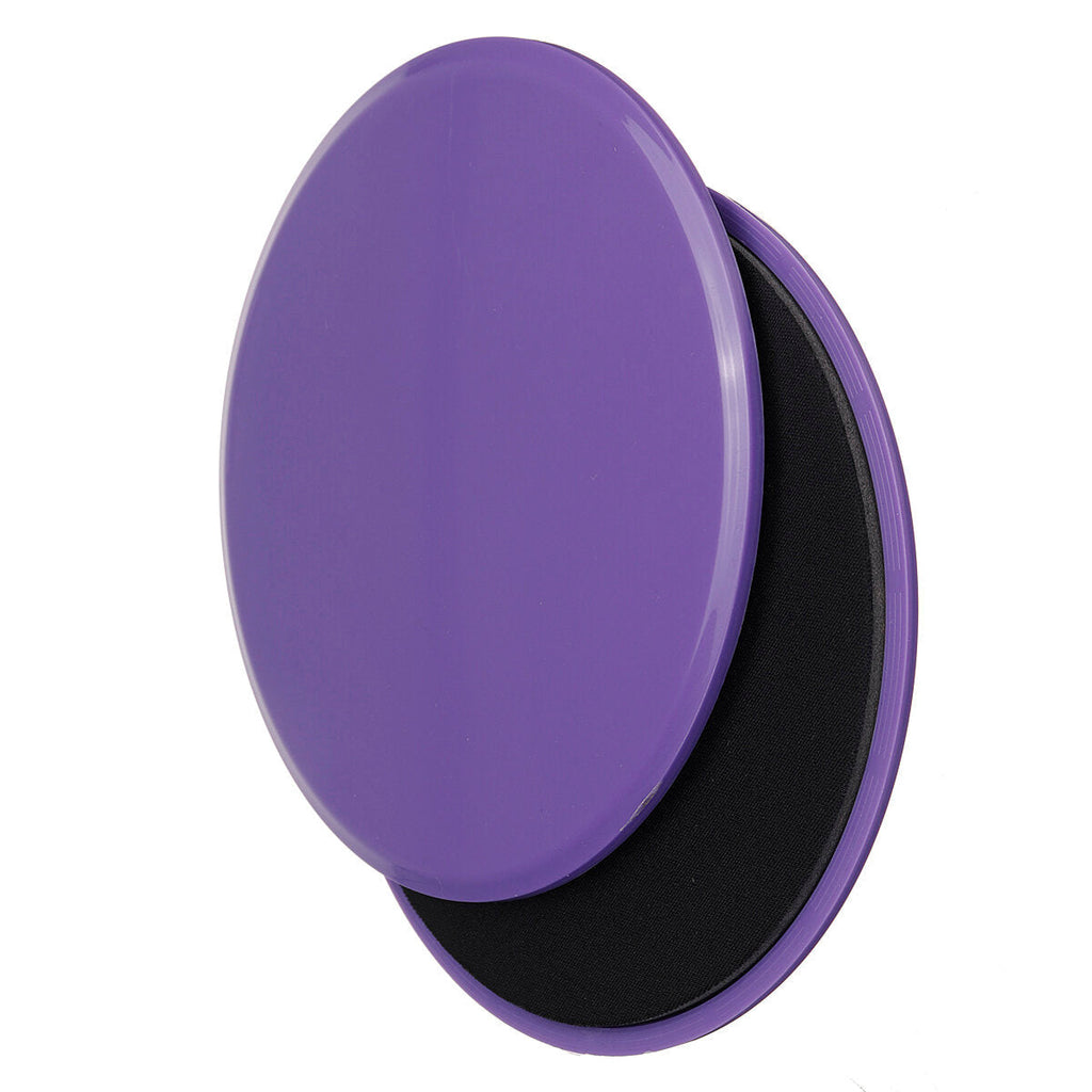 2PCS/Set Fitness Round Gliding Discs Dual Sided Home Gym Fitness Abs Exercise Tools