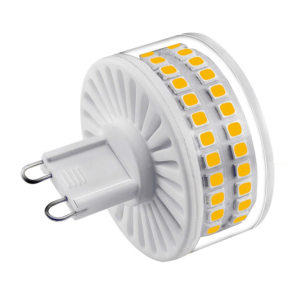 AC220-240V G9 9W 3000K/6000K No Flicker SMD2835 88LED Ceramics Corn Bulb for Indoor Chandelier