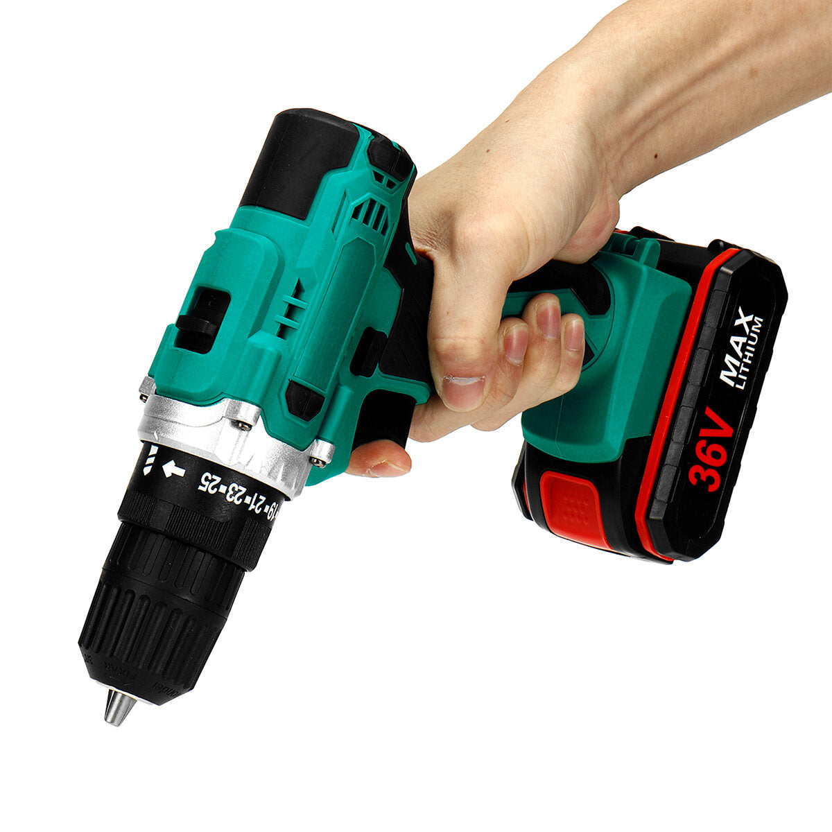 3 in 1 Multifunctional Cordless Drill Driver Wrench 3/8-Inch Chuck Cordless Impact Drill Driver