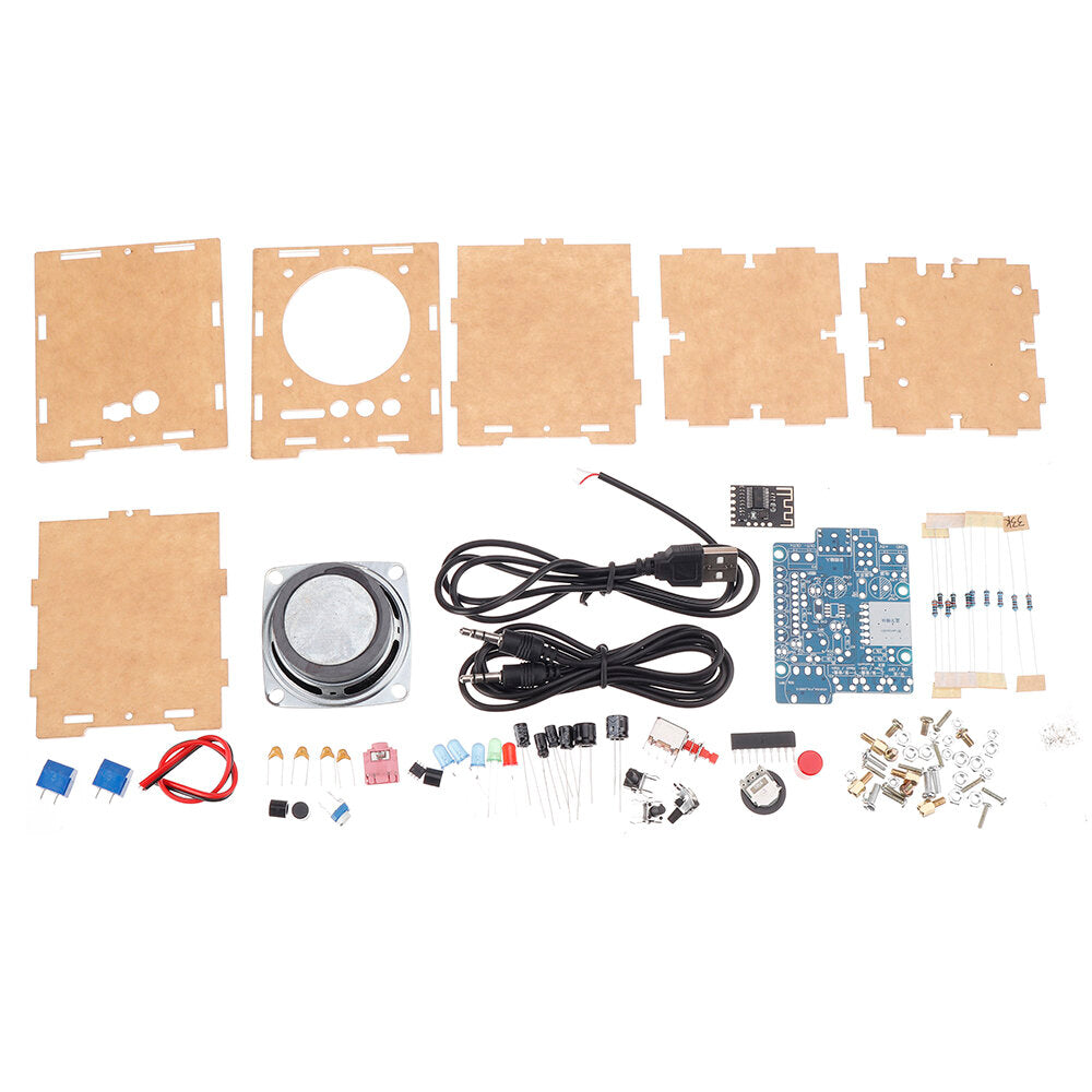 Bluetooth Audio Production Kit DIY Electronic Small Production Speaker Parts Power Amplifier Mobile Phone Speaker HU-009