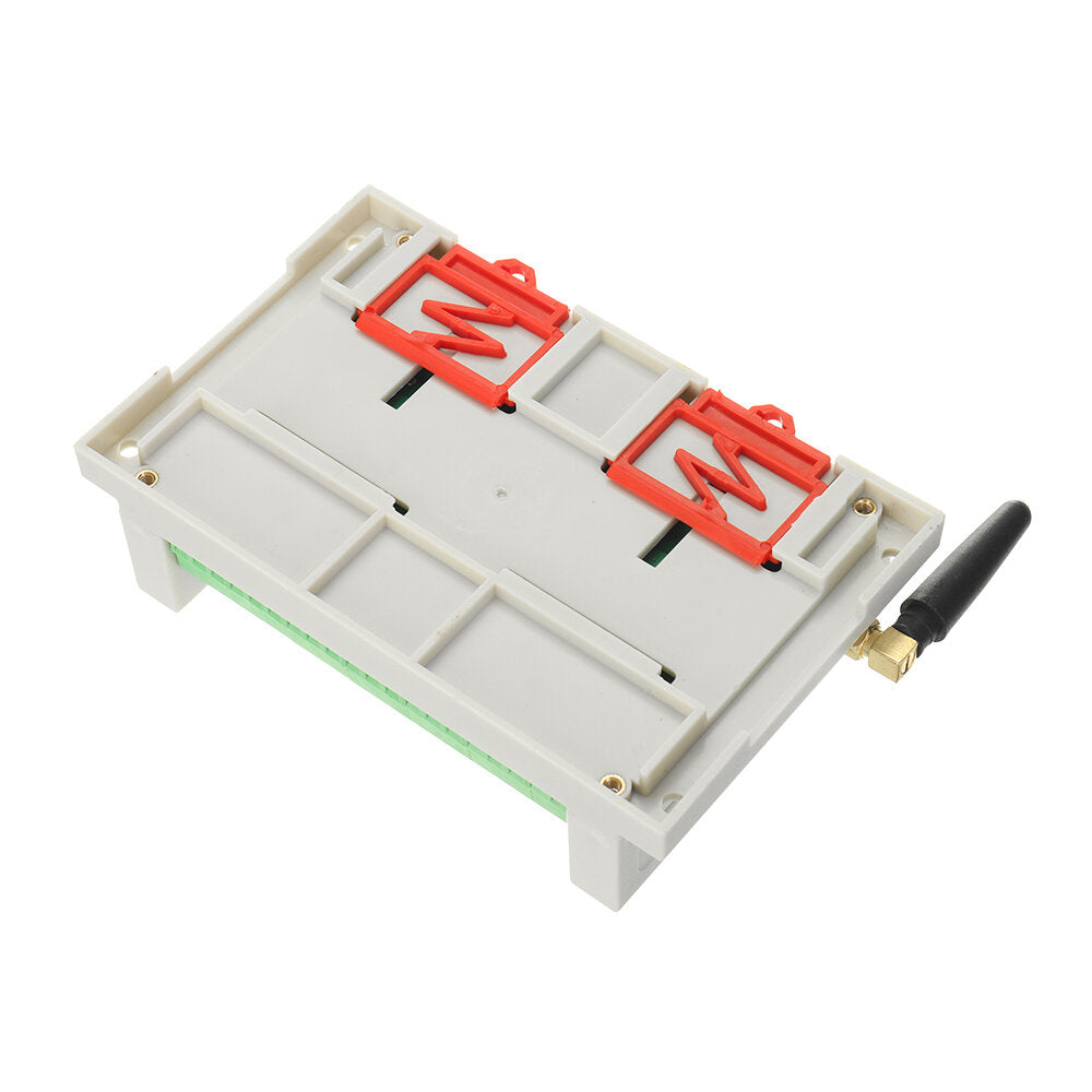 12V-24V 220V 12-way 10A Industrial-grade High-power Wireless Switch Learning Code Switch with 12-key Remote Controller