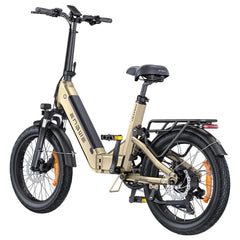 Electric Bicycle 13.5Ah 48V 250W Motor Recommended Top Speed 25KM/H 20 Inches Tire Electric Bike 135km Mileage Max Load 150Kg