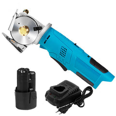 12V Electric Round Scissors Electric Scissors Shear Cloth Cutter Fabric Cutting Machine Kit Cutting Tool