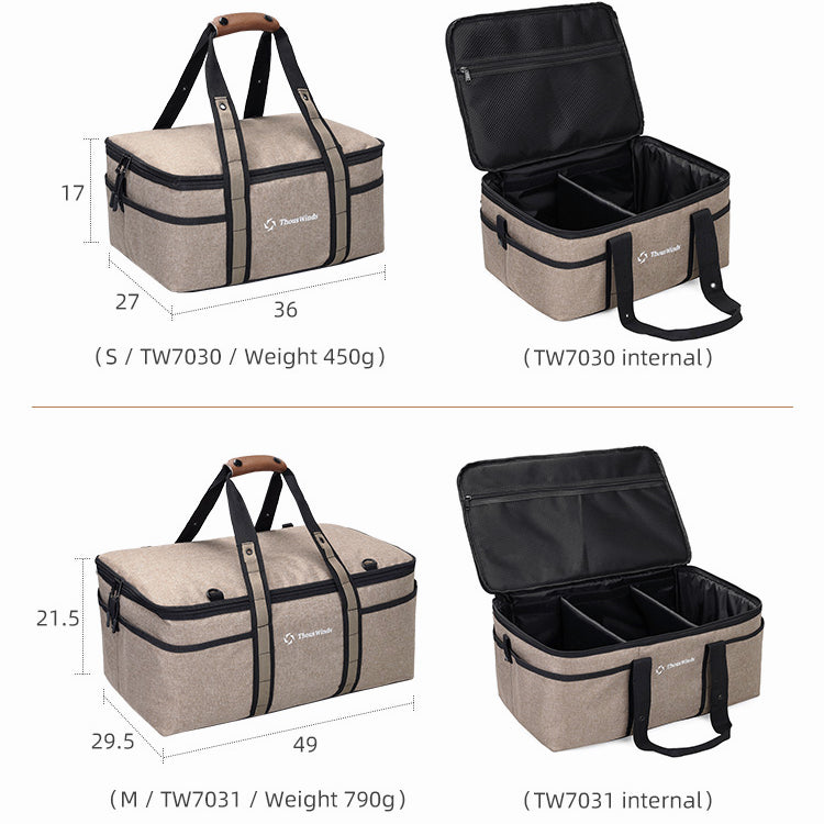 Camping Storage Bag picnic basket outdoor camping Lamps Gas Stove Gas Canister Pot carry bag storage sack Picnic Bag