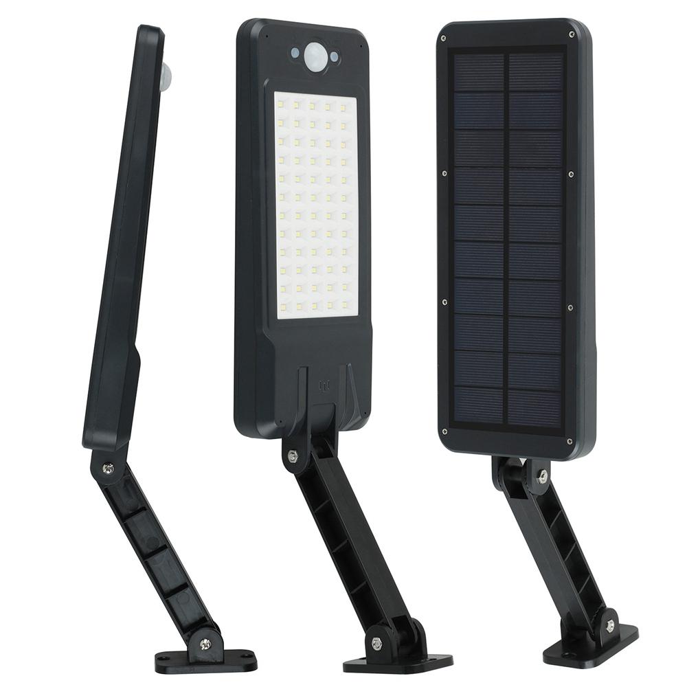 60 LED Remote Control  Solar PIR Motion Sensor Street Light Waterproof Outdoor Garden Wall Lamp 3 Lighting Modes