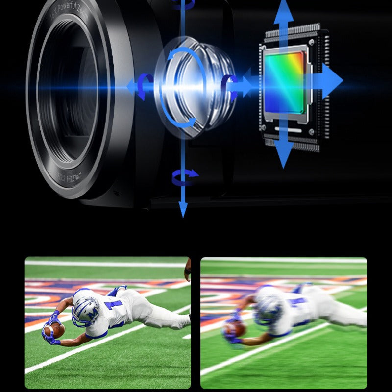 5K 56MP 18X Digital Zoom Video Camcorder Wireless WiFi Camera Infrared Night Vision Anti-shake Camaras for Recording Vlog