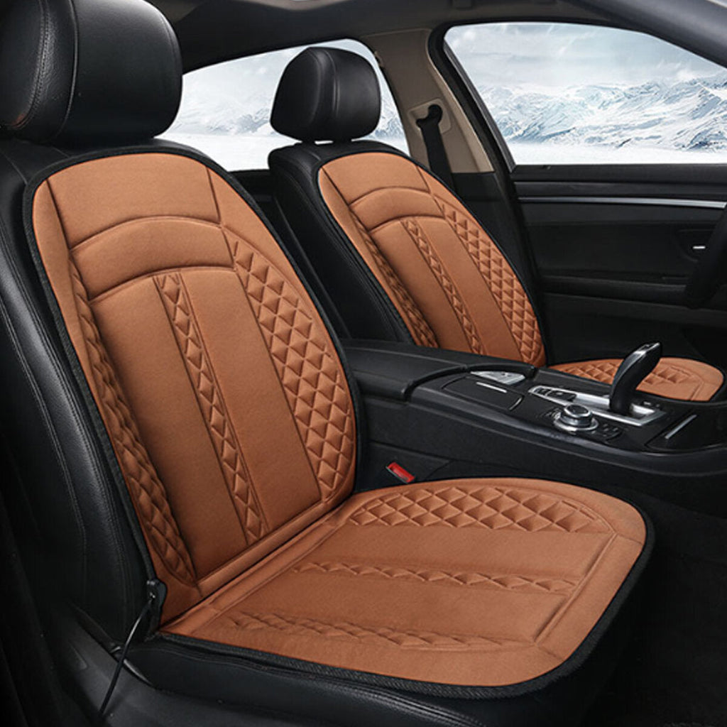 12V Car Seat Heater Thickening Heated Pad Cushion Winter Warmer Cover