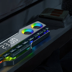 Colorful LED Bluetooth Speaker Home Radio Game Computer Audio Colorful Light