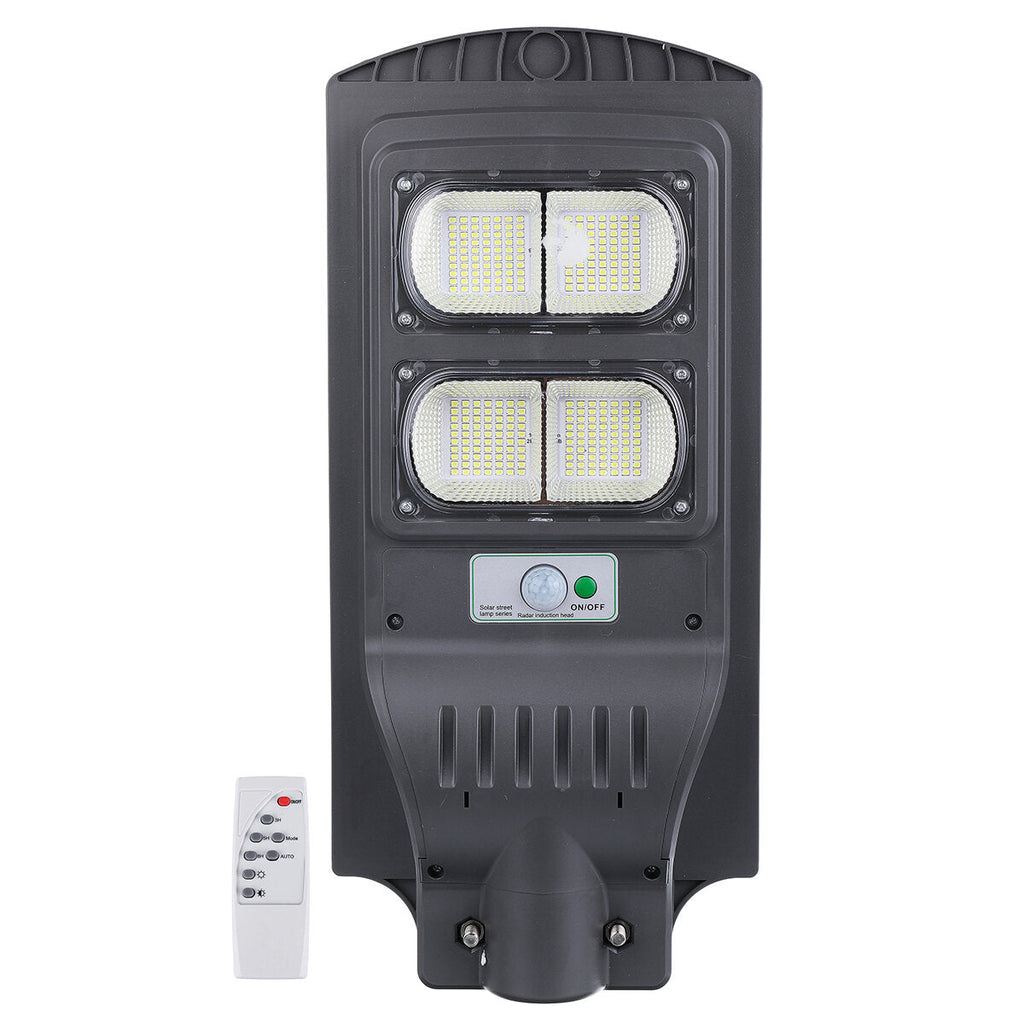 Solar Powered 140/280/420/560LED Street Light PIR Motion Sensor Waterproof Outdoor Garden Lamp