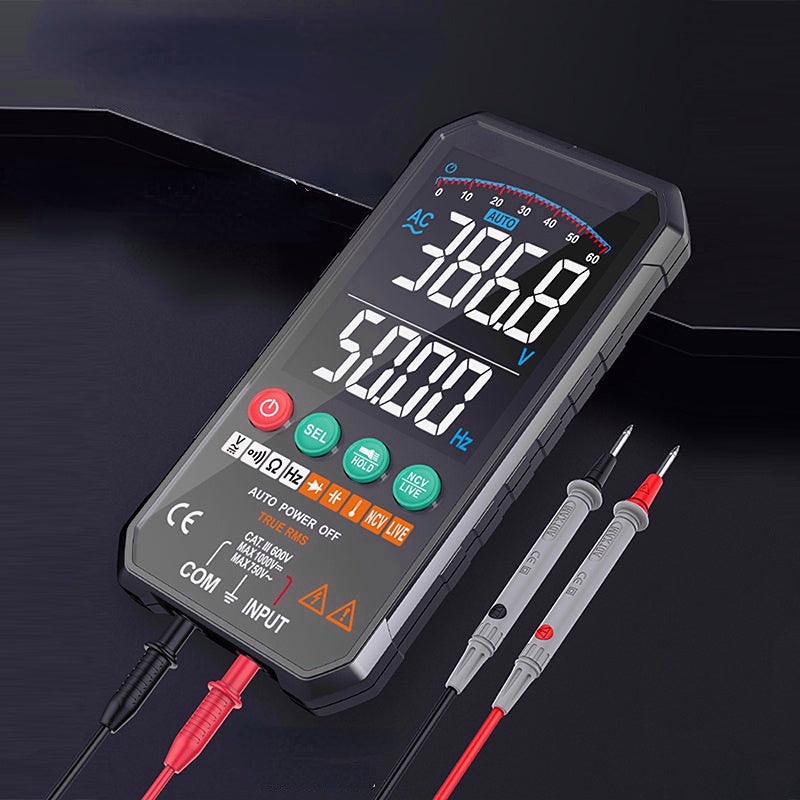 107C Digital Multimeter Smart AC DC Voltmeter Auto Range