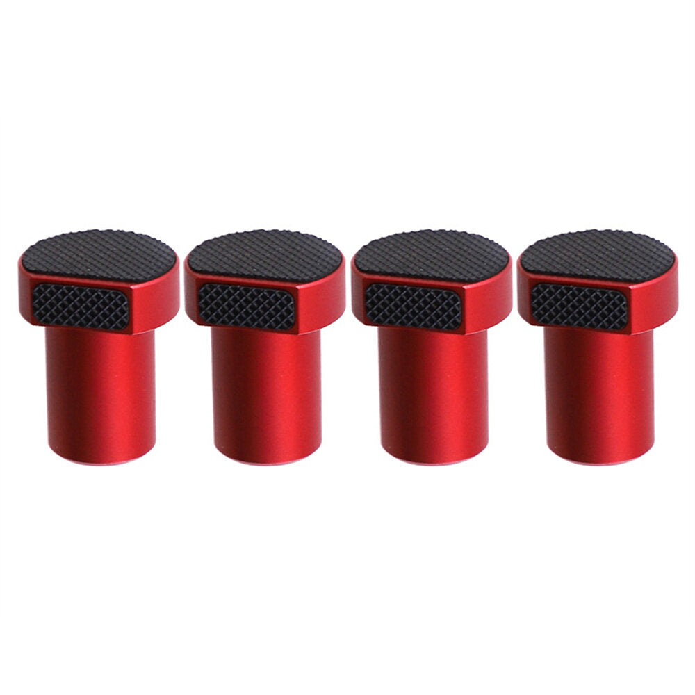 Aluminum Alloy Woodworking Hole Table Limit Blocks - Pack of 4, Non-Slip, Quick Dismantling, 19/20mm, Color Options