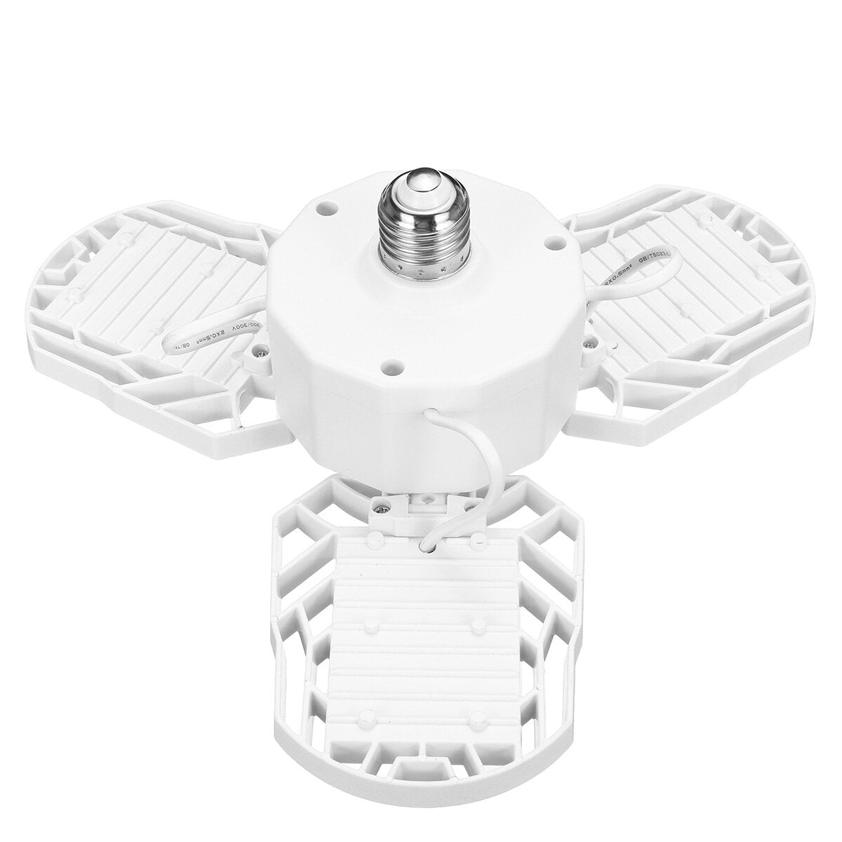 E27 60W LED Garage Lights Deformable Garage Ceiling Light Fixtures Lamp