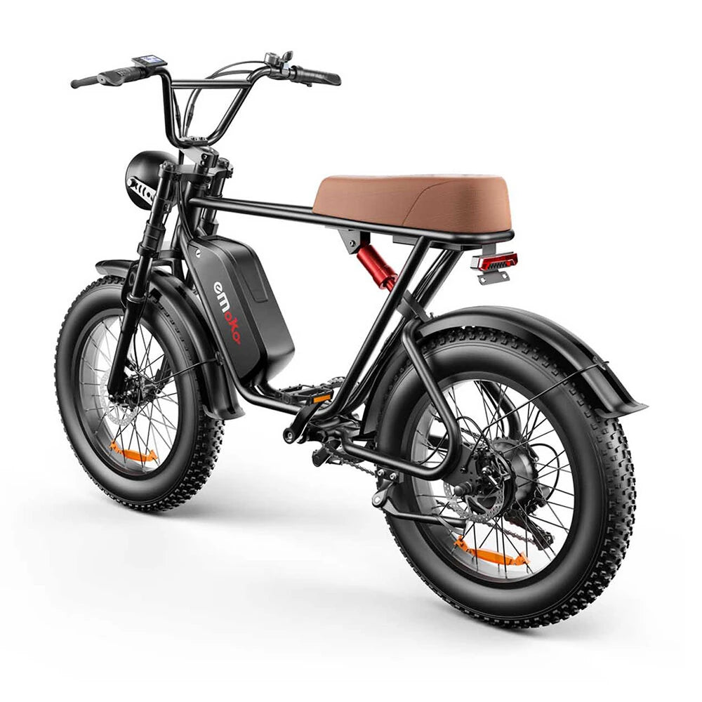 Electric Bike 48V 20AH Battery 1000W Motor Recommended Top Speed 25KM/H 20*4.0inch Tires 80KM Max Range 150KG Max Load Electric Bicycle