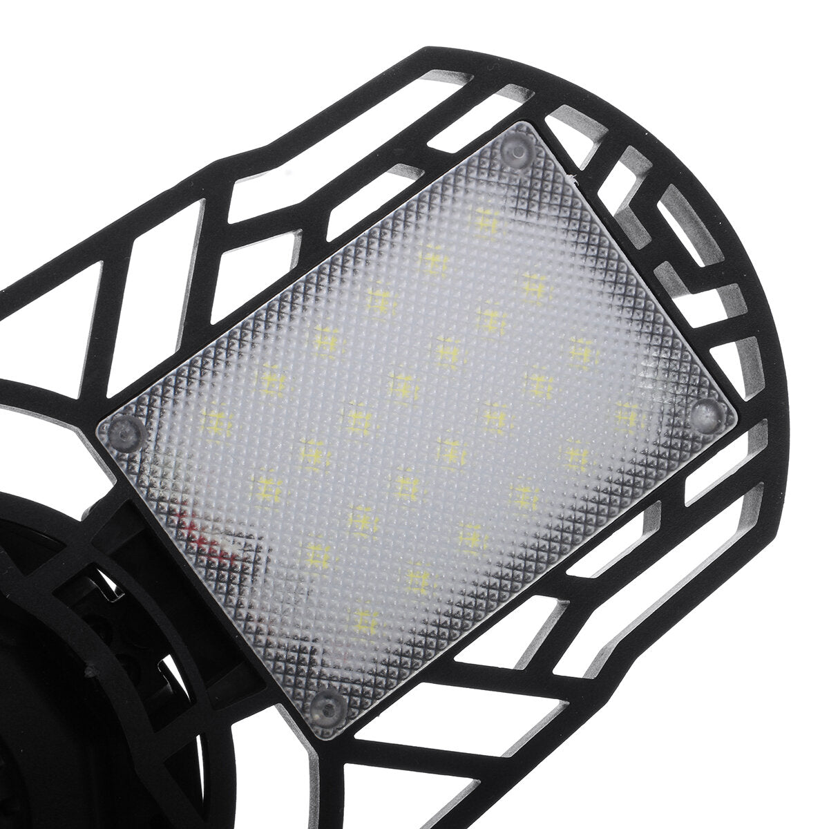 60W 120W LED Garage Light Bulb Deformable Ceiling Fixture Lights Workshop Lamp USB Direct Charging