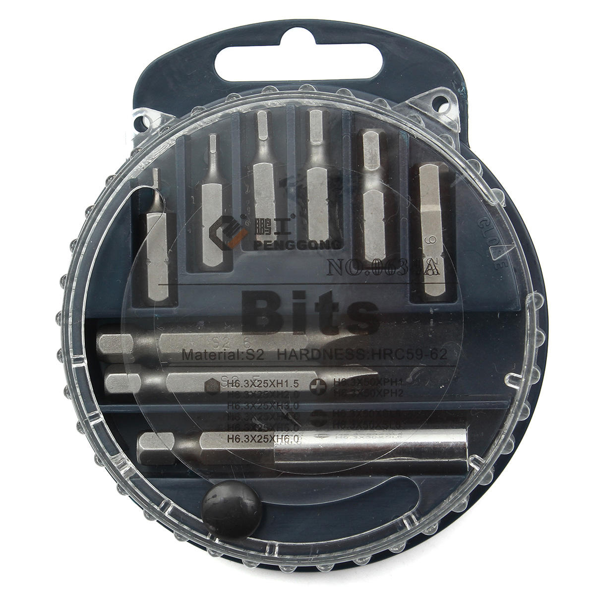 11Pcs Magnetic Screwdriver Bits Slotted Phillips Torx S2 Electric Screwdriver