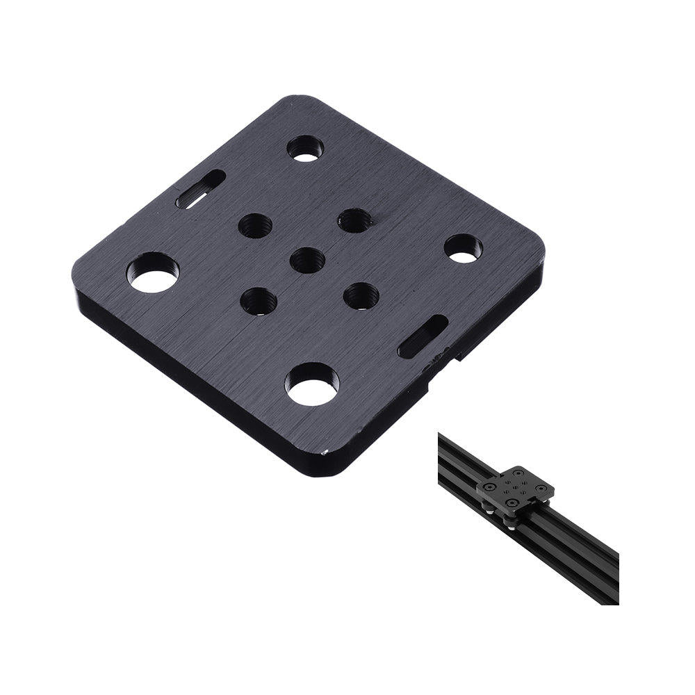CNC Carving Machine V Wheel Gantry Plate for 2040 V-Slot Rail Aluminum Extrusions CNC Parts