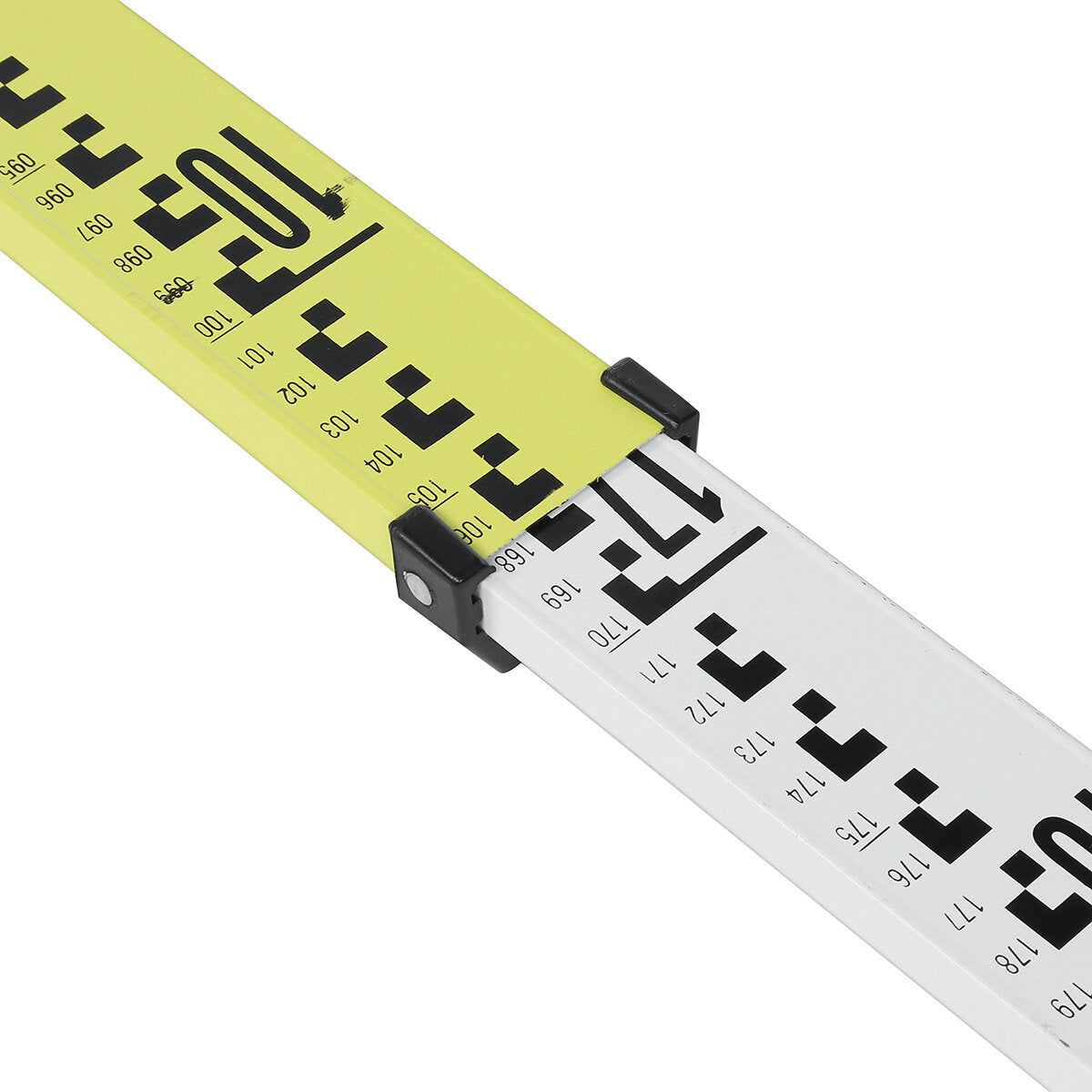 Thickened Aluminum Alloy 3 Meters 5 Meters 7 Meters Tower Ruler Ruler Measuring Tool Thickened Fixed Ruler Telescopic Ruler