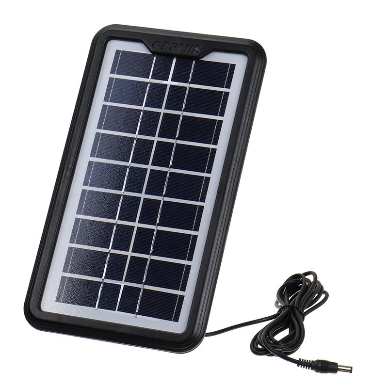Solar Panel Power System USB Charger Generator + Headlamp +3 LED Bulb Light