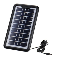 Solar Panel Power System USB Charger Generator + Headlamp +3 LED Bulb Light