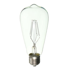 Retro LED 4W Squirrel Cage Colorful Filament Glass Light Lamp Bulb AC 220V