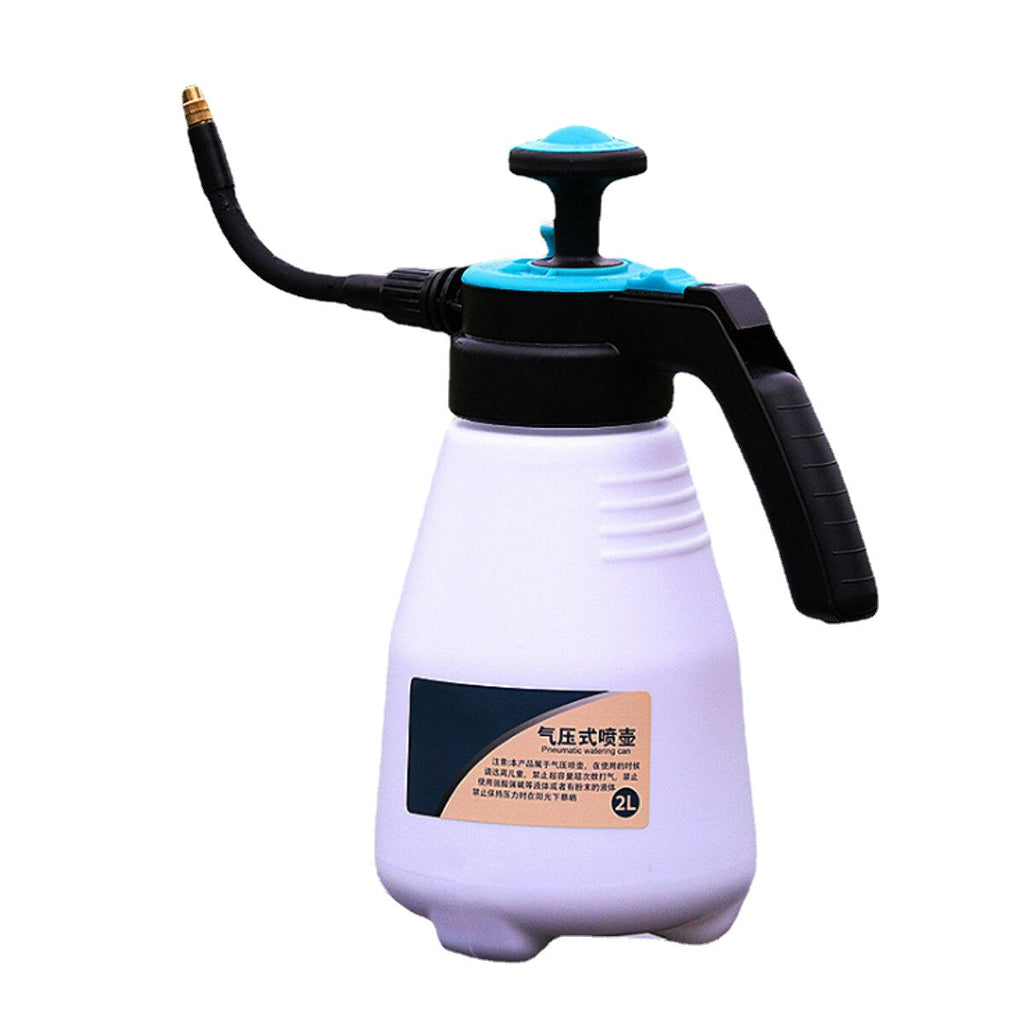 2L Portable Manual Pneumatic Watering Can Household Kettle Spray Garden Sprinkler