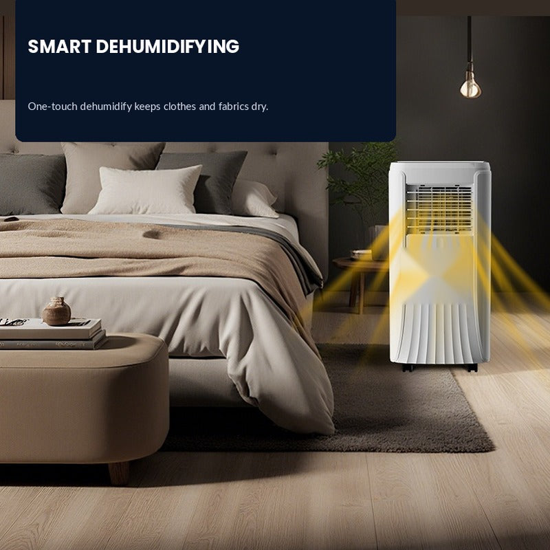 Smart Portable Air Conditioner & Dehumidifier | Self-Evaporating & Whisper-Quiet