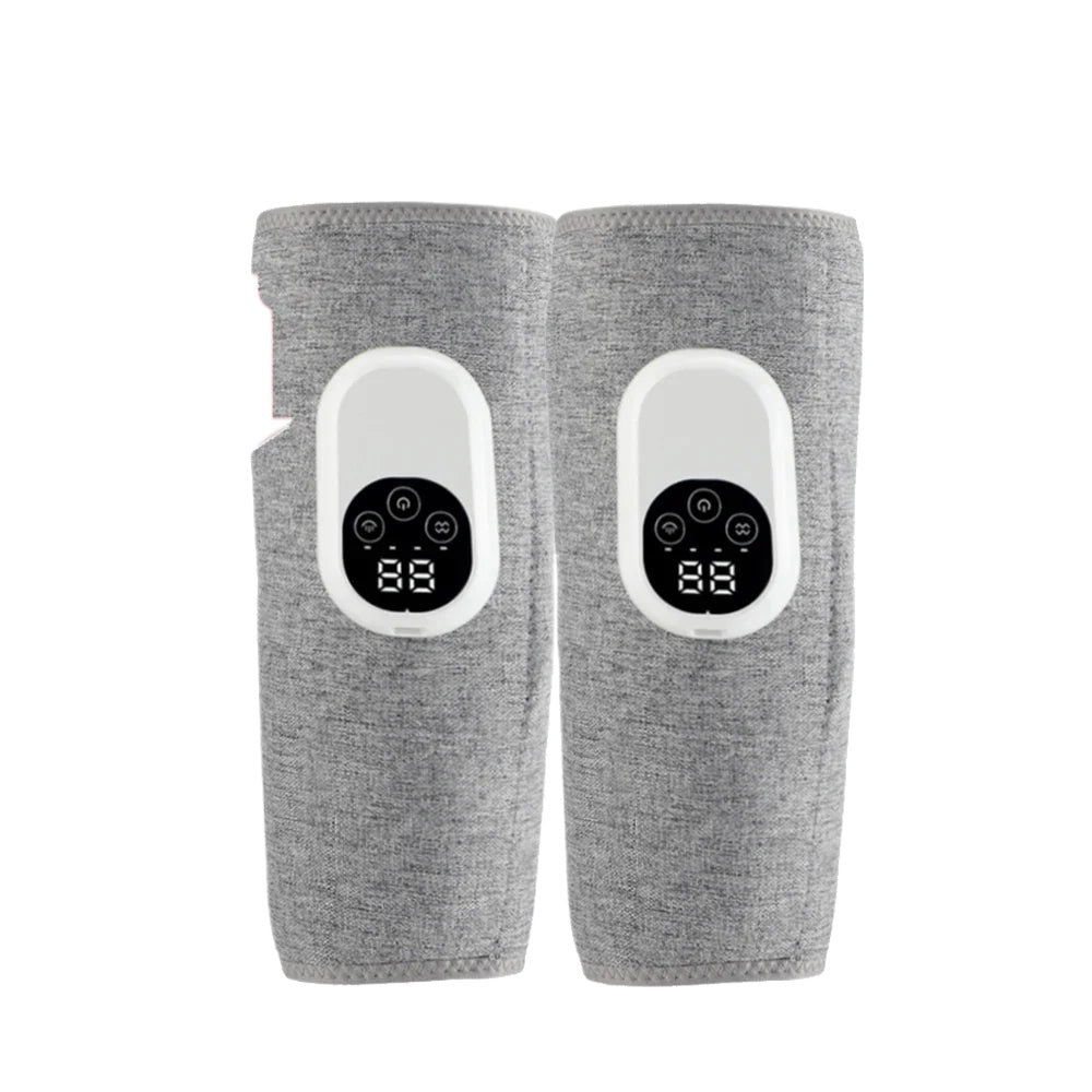 Electric Calf & Leg Massager with Air Pressure & Hot Compress - 4 Levels Massage for Muscle Relief & Blood Circulation