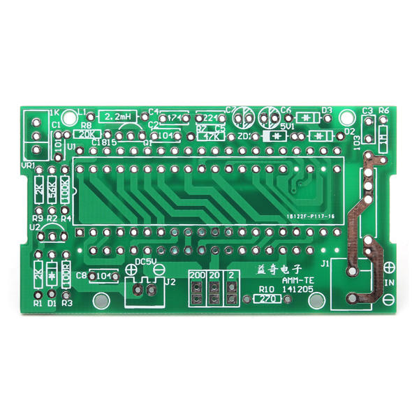 5Pcs ICL7107 4 Digit Ammeter DIY Kit Electronic LED Soldering Set