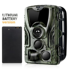 Hunting Camera with 5000Mah Lithium Battery 16MP 64GB Trail Camera IP65 Waterproof 0.3s 940nm Wild Camera Type-C Charging