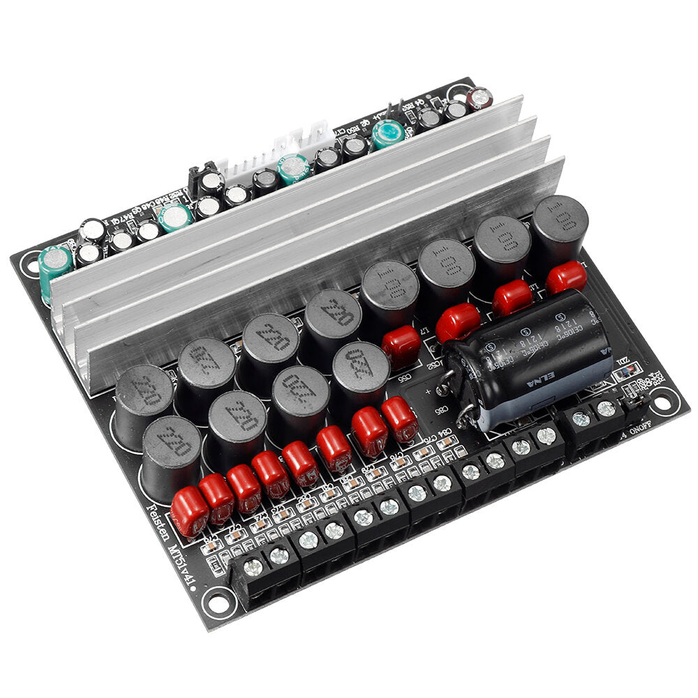 MT5.1 Digital Power Amplifier Board 100W*2 5.1 Channel Single Power DC12-24V AMP For Home Theater Audio Amplifier Board