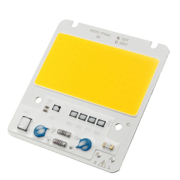 50W 5000LM DIY COB LED Light Chip Bulb Bead 82x75mm For Flood Light AC110/220V