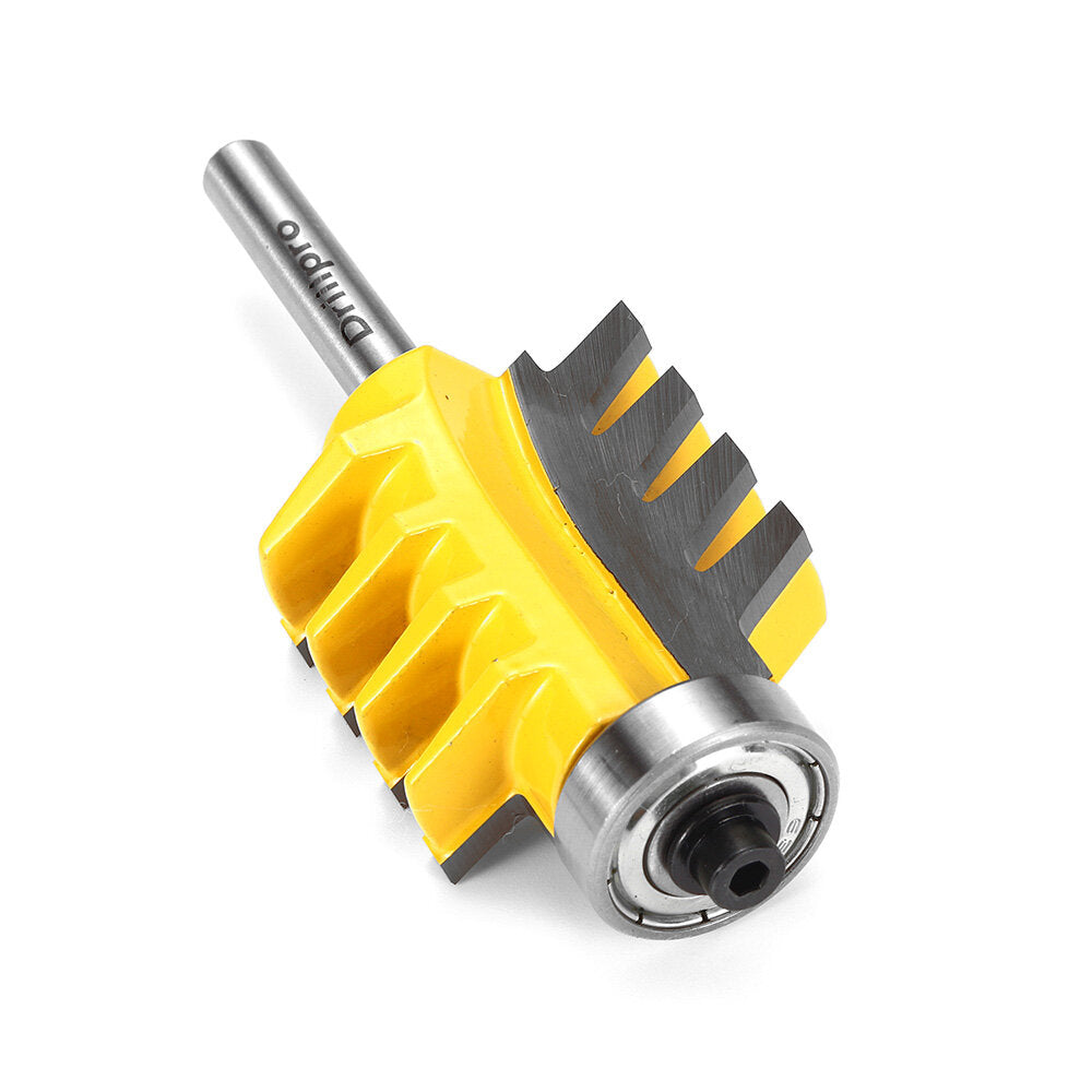 T-Slot Finger Joint Router Bit 1/2 or 1/4 Inch Shank Reversible for Woodworking Cutting