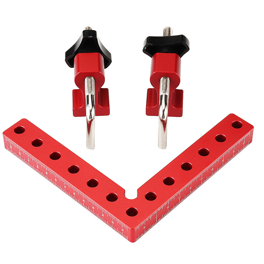 Woodworking Precision Clamping Square - L-Shaped Fixture for Panel Positioning & Right Angle Alignment Tool