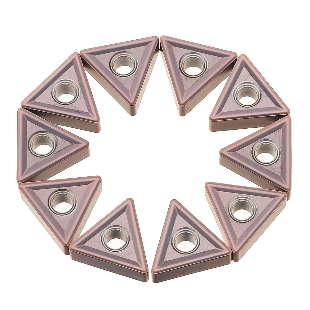 10pcs MS CVD Carbide Insert Turning Tool Insert for DTGNR/L PTFBR/L