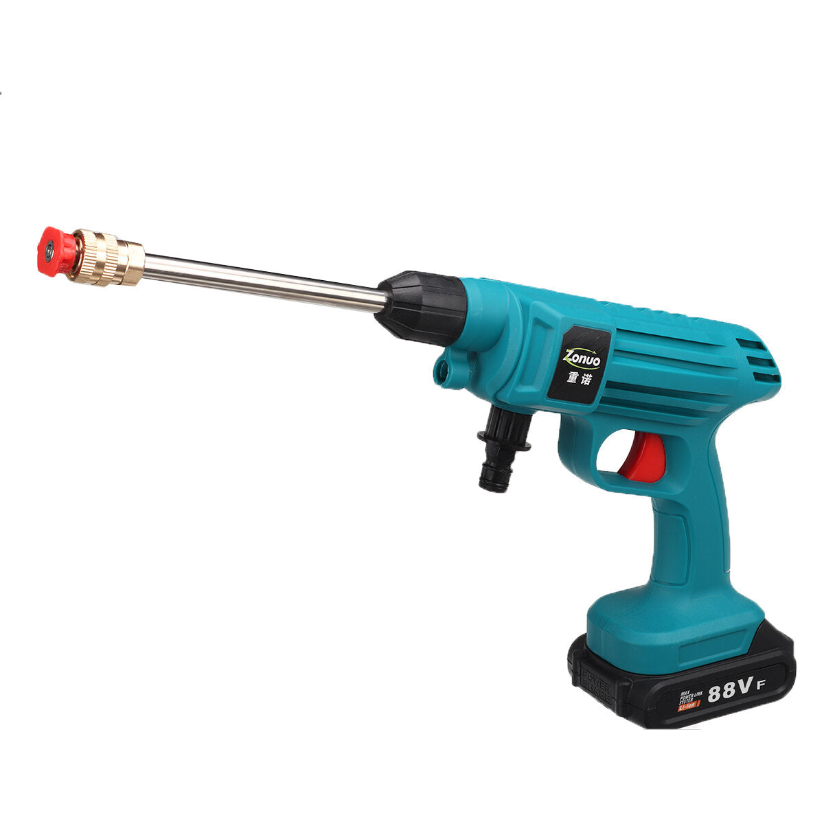 88VF Cordless High Pressure Washer Car Washing Spray Guns Water Cleaner