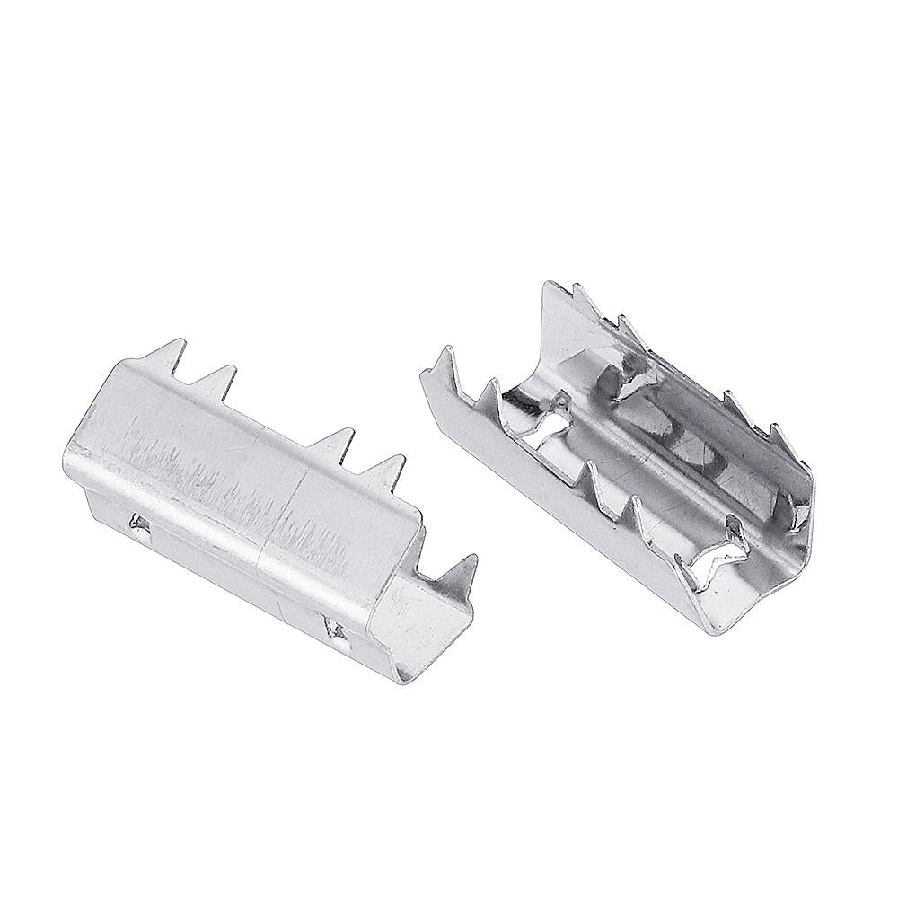 10pcs Synchronous Belt Clip Stainless Steel Sawtooth for 6mm Width Timing Belt