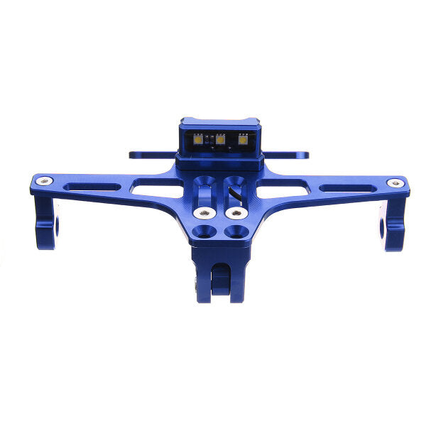 12V Motorcycle License Plate Fender Holder Bracket With LED Rear Light 12V CNC For YAMAHA BWS R25 R3 MT03 MSX