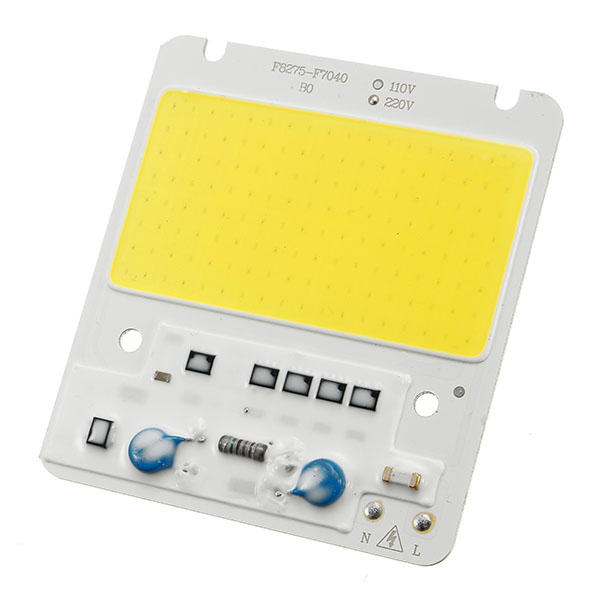 50W 5000LM DIY COB LED Light Chip Bulb Bead 82x75mm For Flood Light AC110/220V