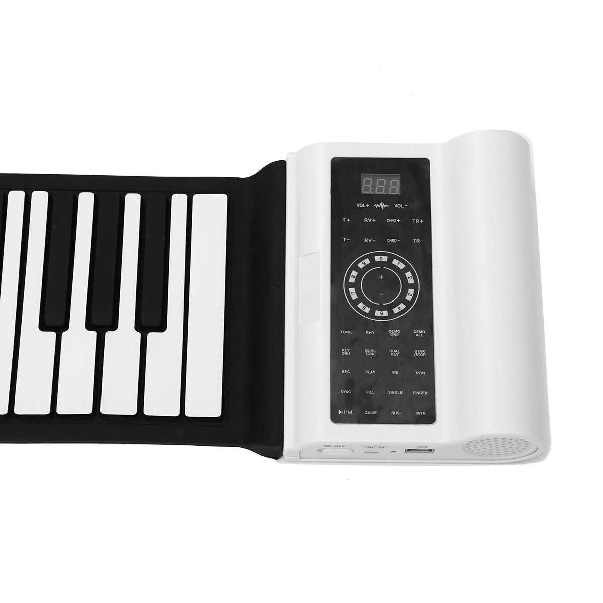 Electronic Hand Roll 88 Key Piano with Bluetooth and Dual Speaker