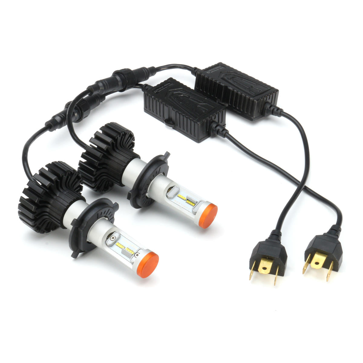2pcs H7/9005/9006/H10 6500k LED Lamp Headlights Bulb Conversion Kit