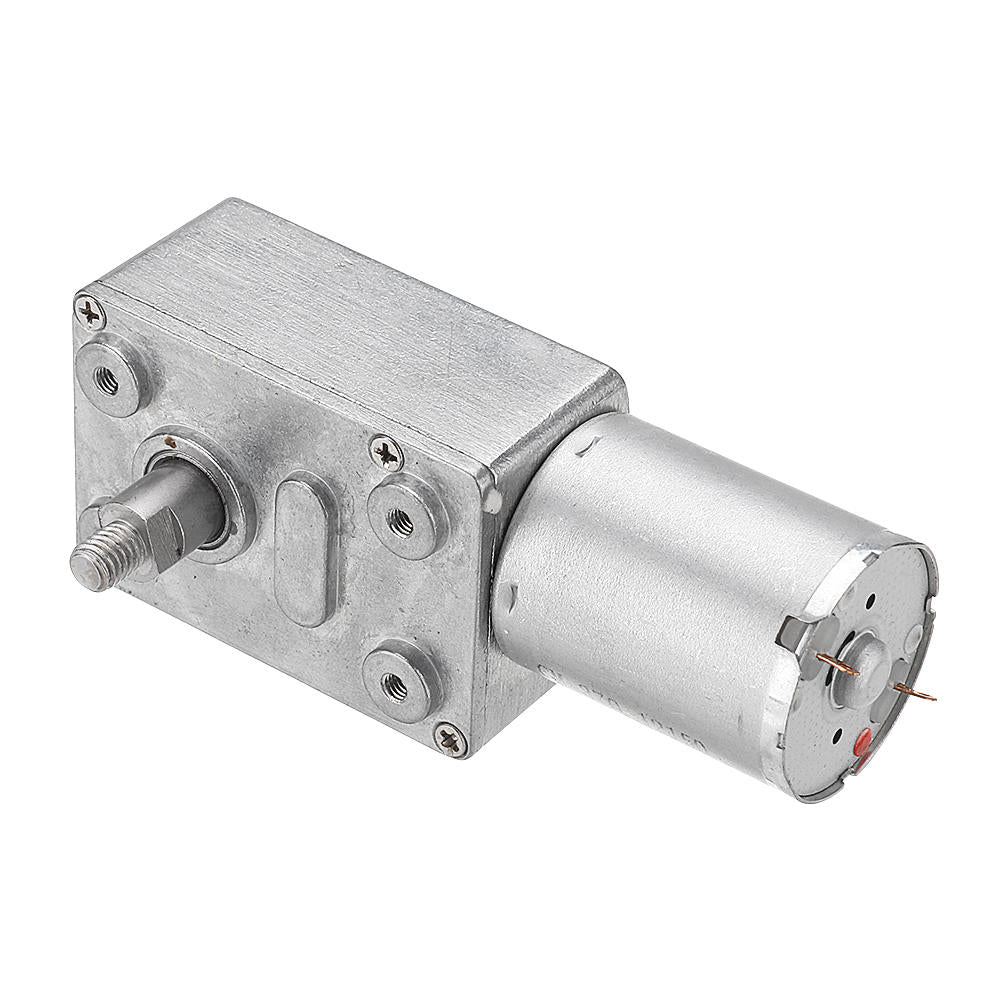Worm Gear Motor DC 6V 55rpm Reduction Reversible Self-Locking Motor