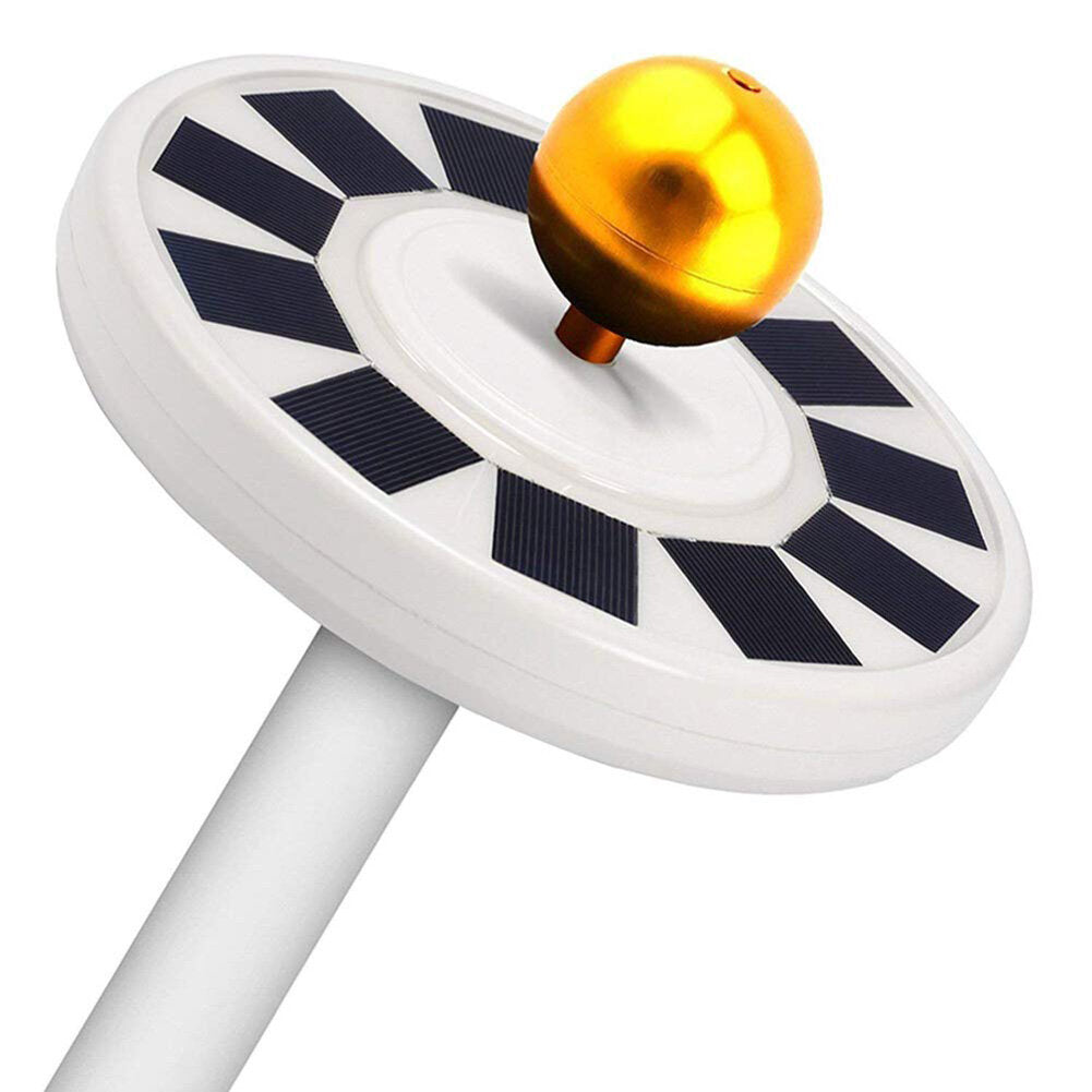 Solar Flag Pole Light 48LED Flagpole Solar Light Downlight Lighting for 15 to 25 Ft Flag Pole Topper