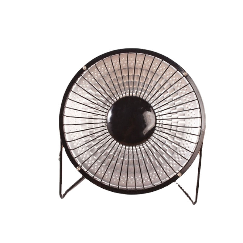 220V Portable Quartz Tube Space Heater - Quiet Electric Desk Fan for Office & Home