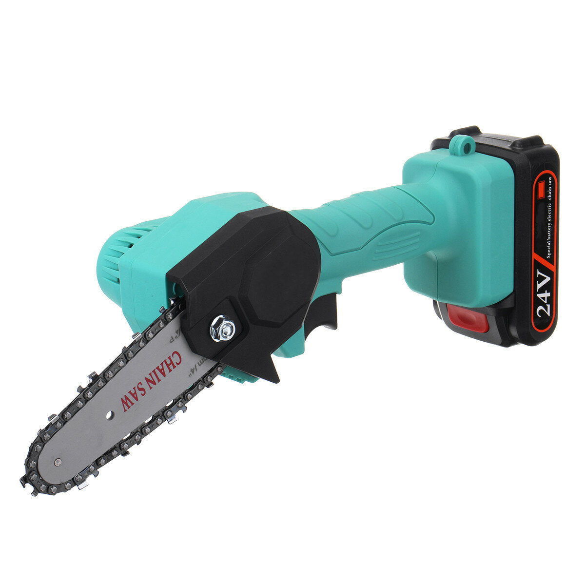21V Rechargeable Portable Electric Saws Household Woodworking Chainsaw